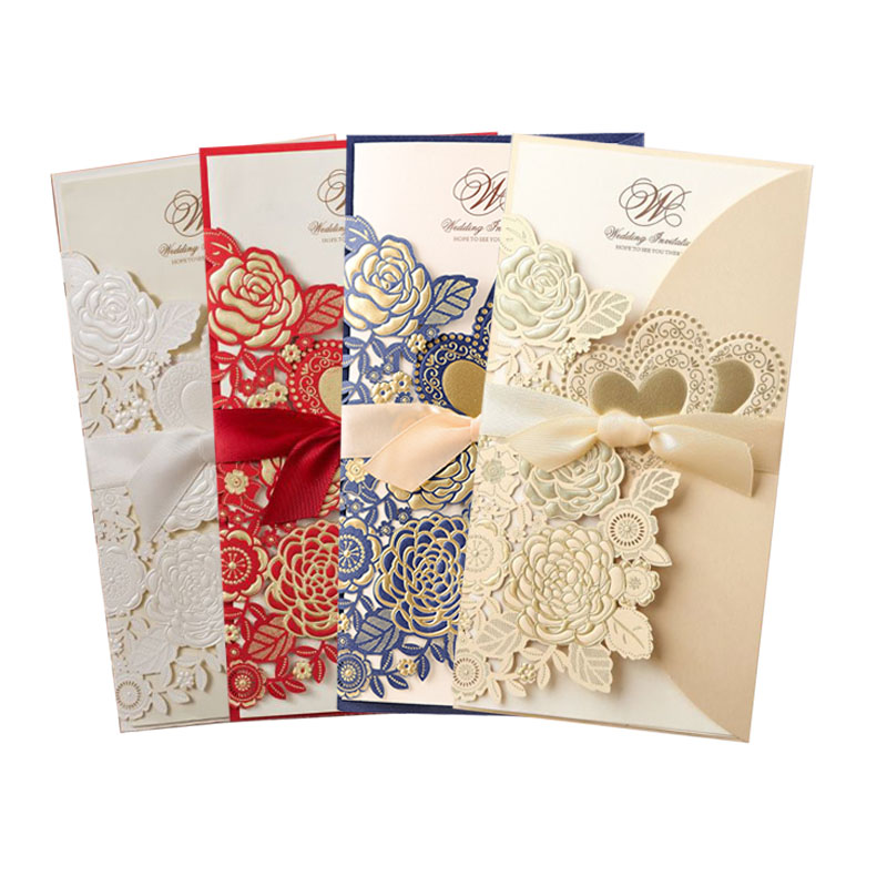 Wedding Supply Business - 5/10 Buah Kartu Undangan Pernikahan Potongan