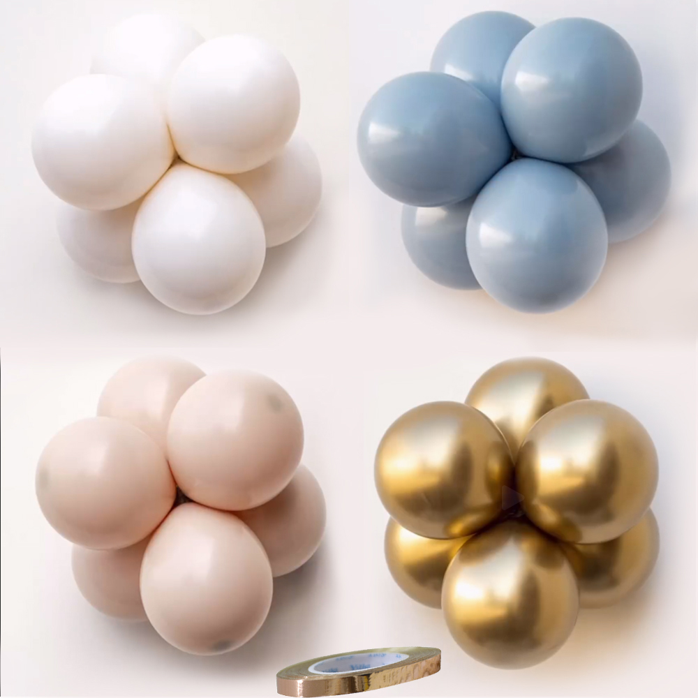 Wedding Supply Kit - Set balon Retro 10 inci 15/20