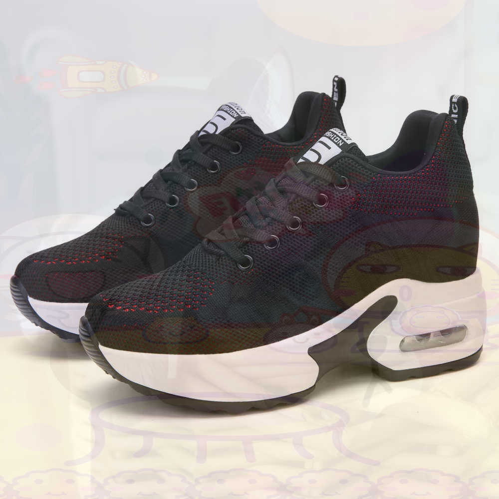 Wedding Supply Business - Merah Ukuran 36 Sepatu Wanita Tenis