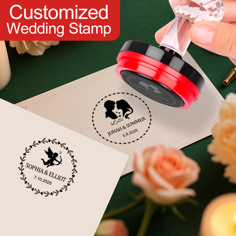 Wedding Event Supply - Stempel Segel Kustom untuk Alat Tulis