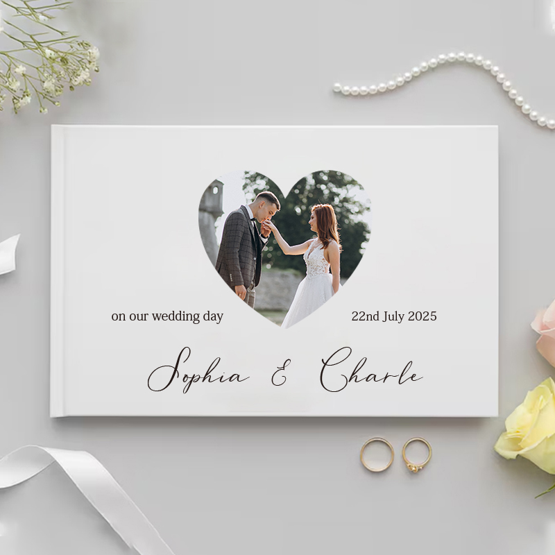 Wedding Supply List - Buku Tamu yang Dipersonalisasi untuk Hadiah