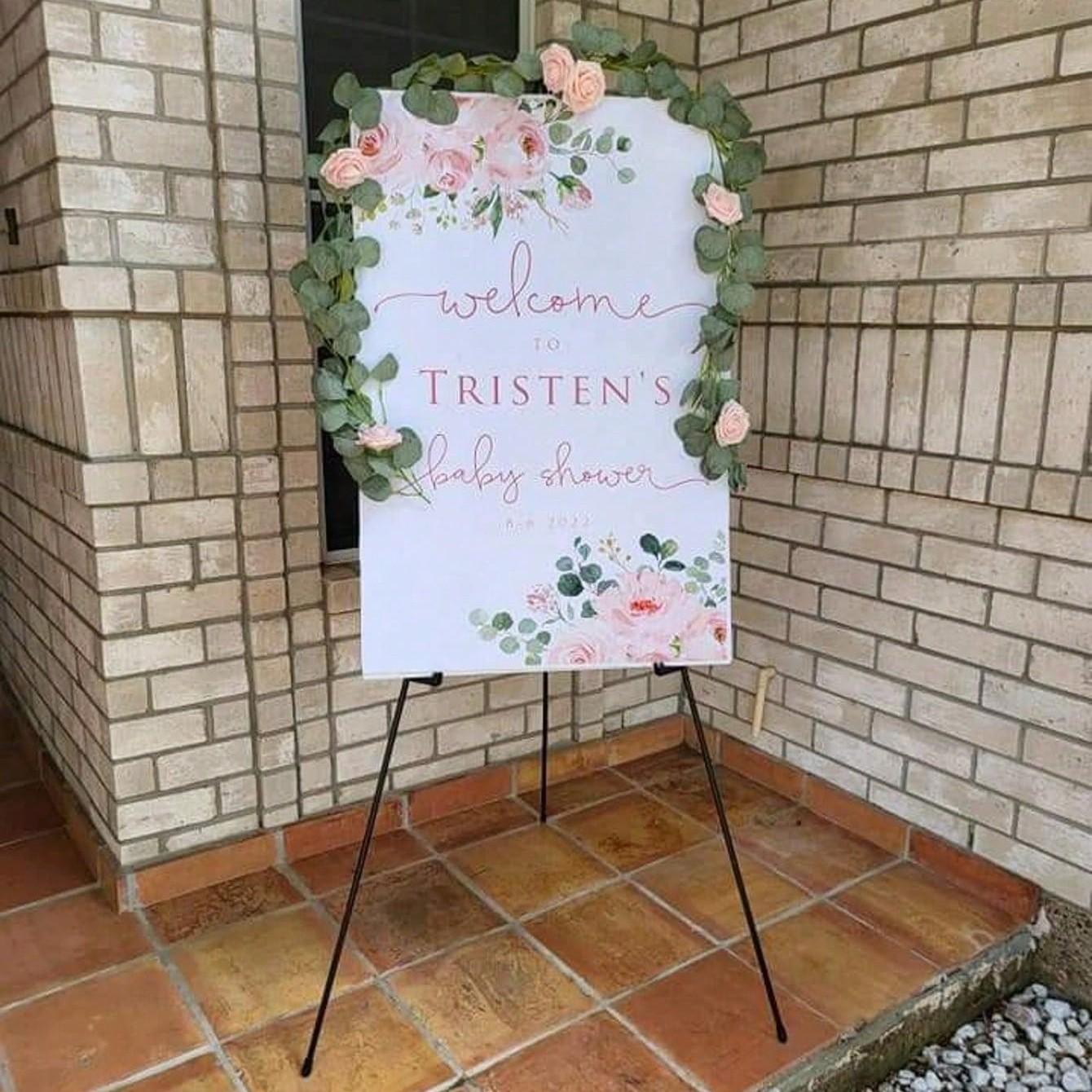 Wedding Ceremony Supply - Stand Display Portabel Lipat 66 Inci,