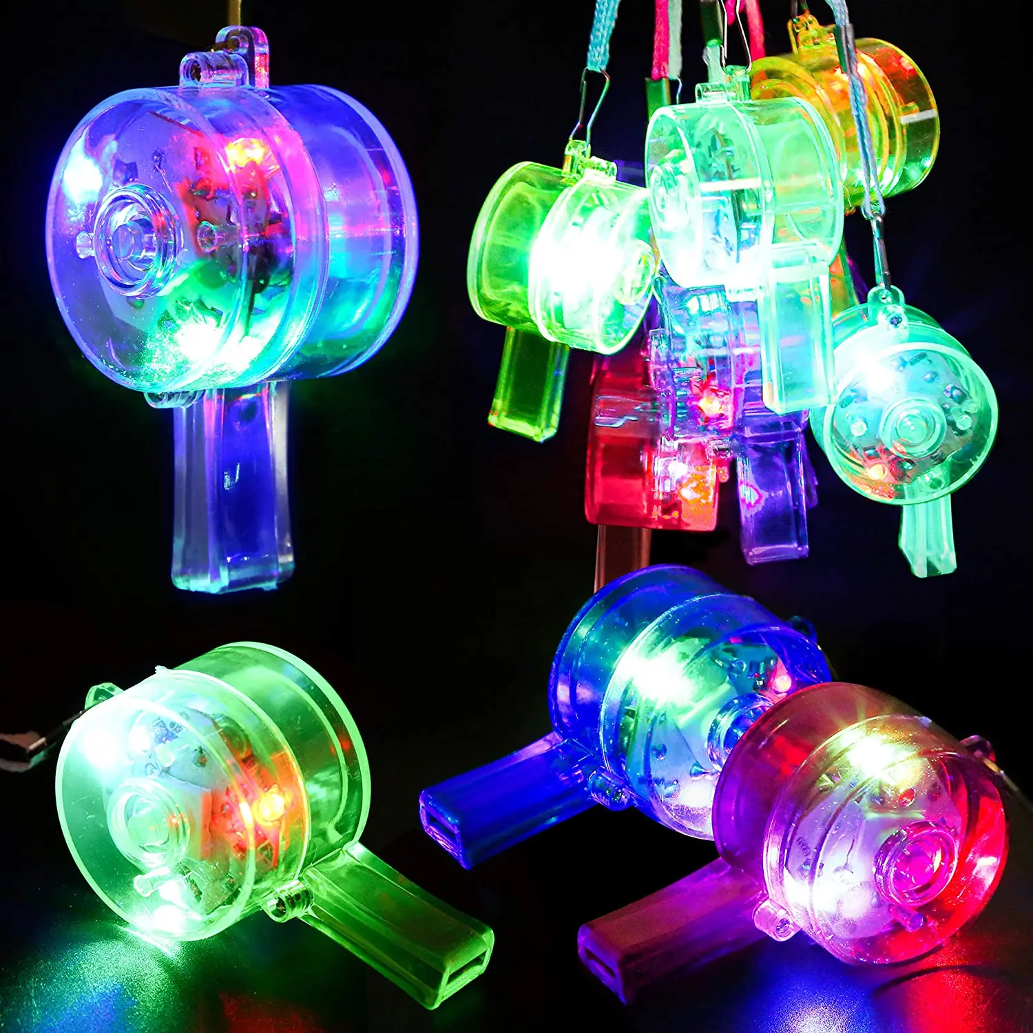 Wedding Supply Bulk - Peluit LED Menyala Peluit Bercahaya Perlengkapan