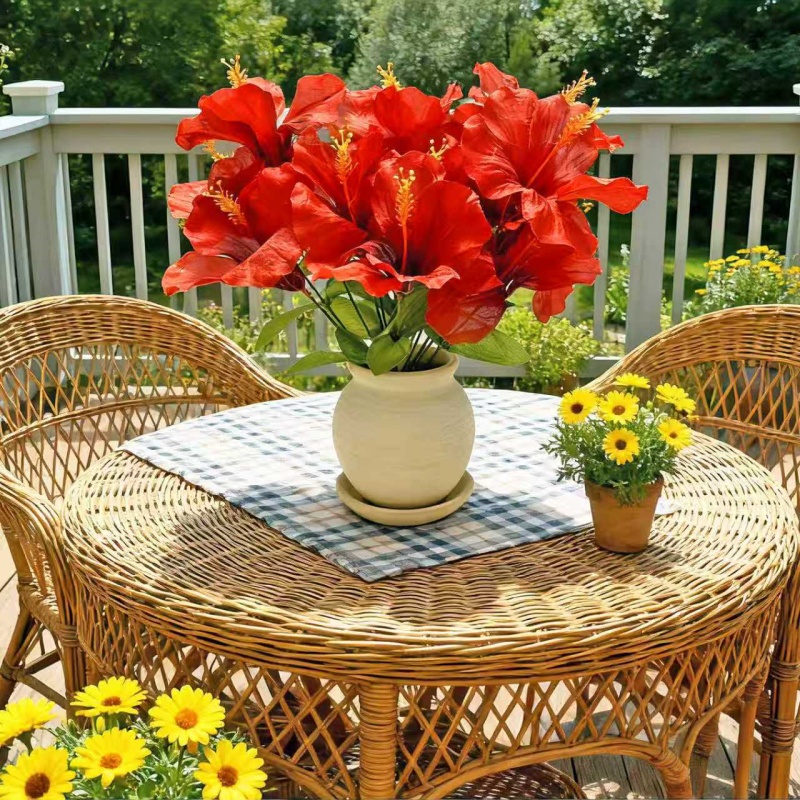 15 Bunga = 3 Rangkaian Bunga H - Centerpiece Vase Tall ulasan dan harga