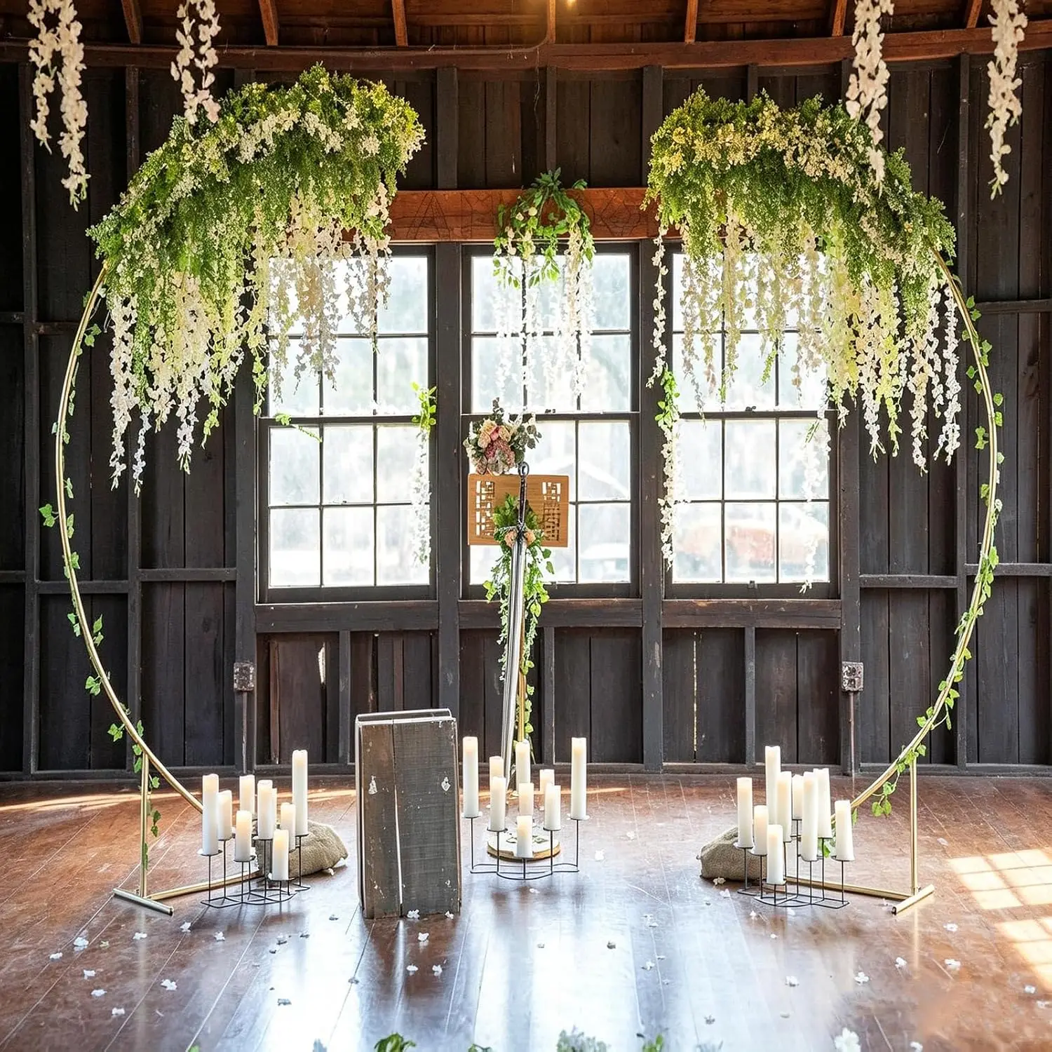 4 buah Stand Lengkung Setengah - Wedding Balloon Arch ulasan dan harga