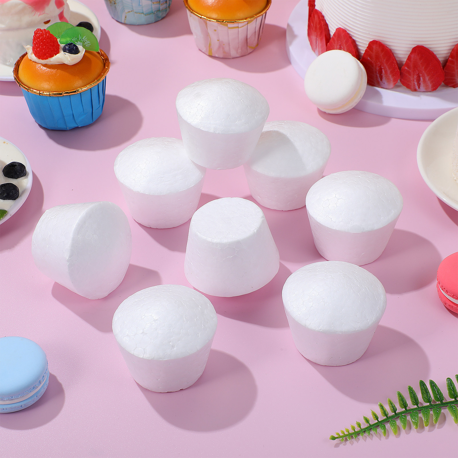 20Pcs Kue DIY Busa Cupcake Kok - Wedding Supply Decor ulasan dan harga