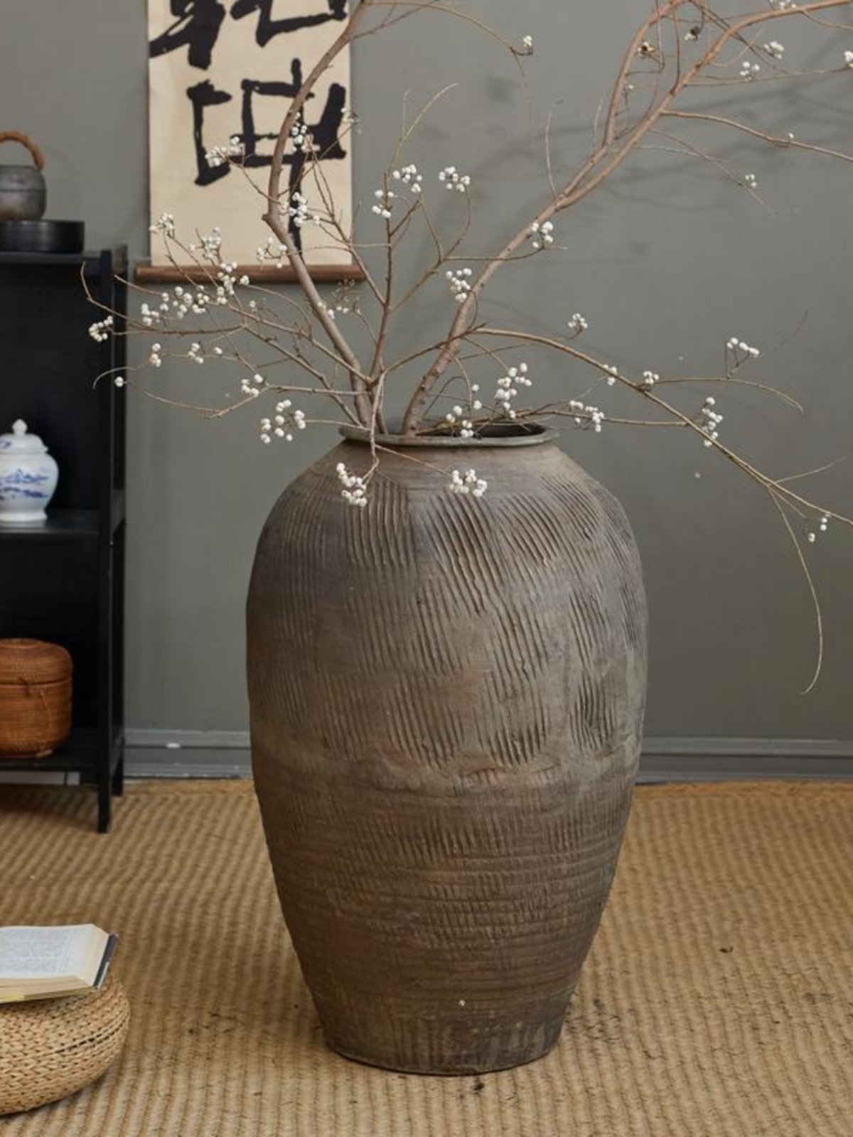 Vas Bunga Terakota Besar Gaya  - Centerpiece Vase Tall ulasan dan harga