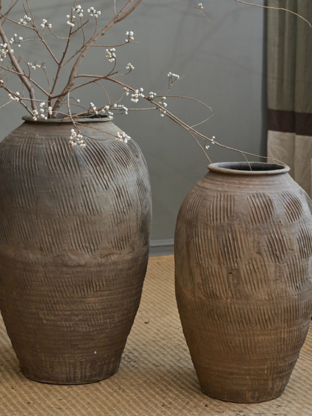 Vas Bunga Terakota Besar Gaya  - Centerpiece Vase Tall ulasan dan harga