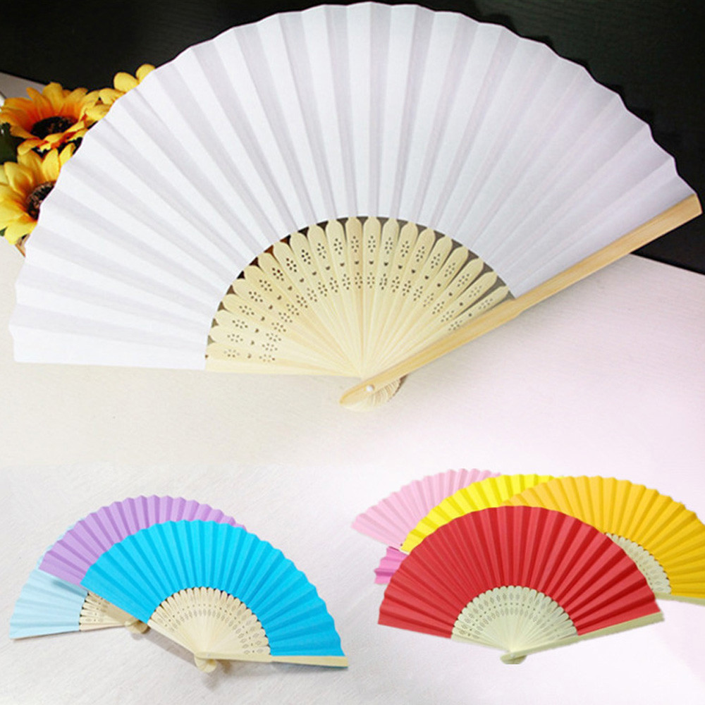 Kipas tangan saku kipas lipat  - Wedding Supply List ulasan dan harga