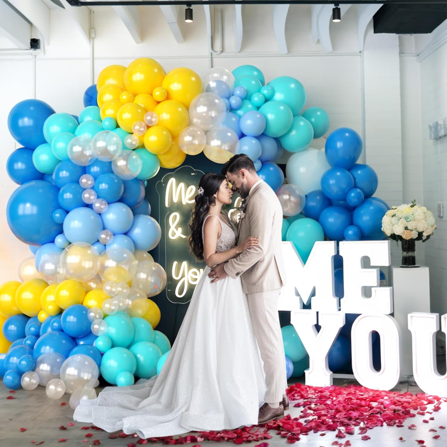 124 Buah Kit Lengkungan Balon  - Wedding Supply Kit ulasan dan harga