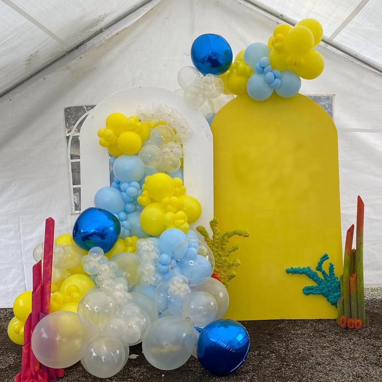 124 Buah Kit Lengkungan Balon  - Wedding Supply Kit ulasan dan harga