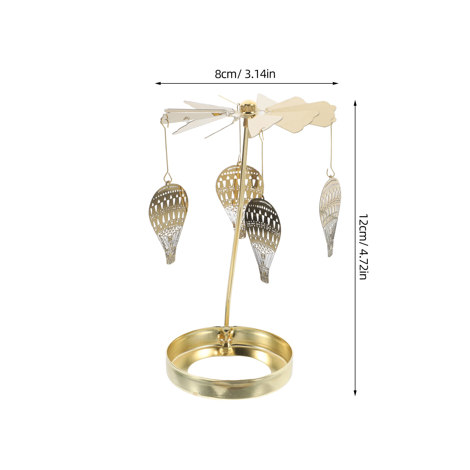 Penyangga Logam Berputar untuk - Wedding Supply Decor ulasan dan harga