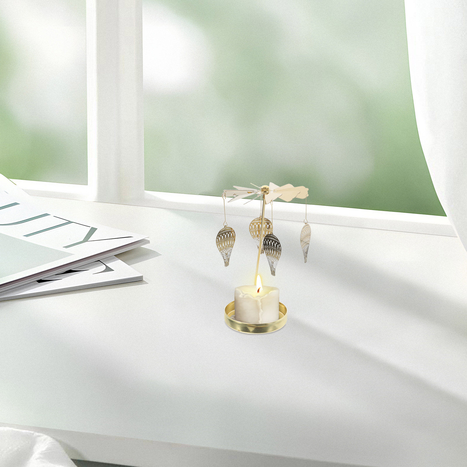 Penyangga Logam Berputar untuk - Wedding Supply Decor ulasan dan harga