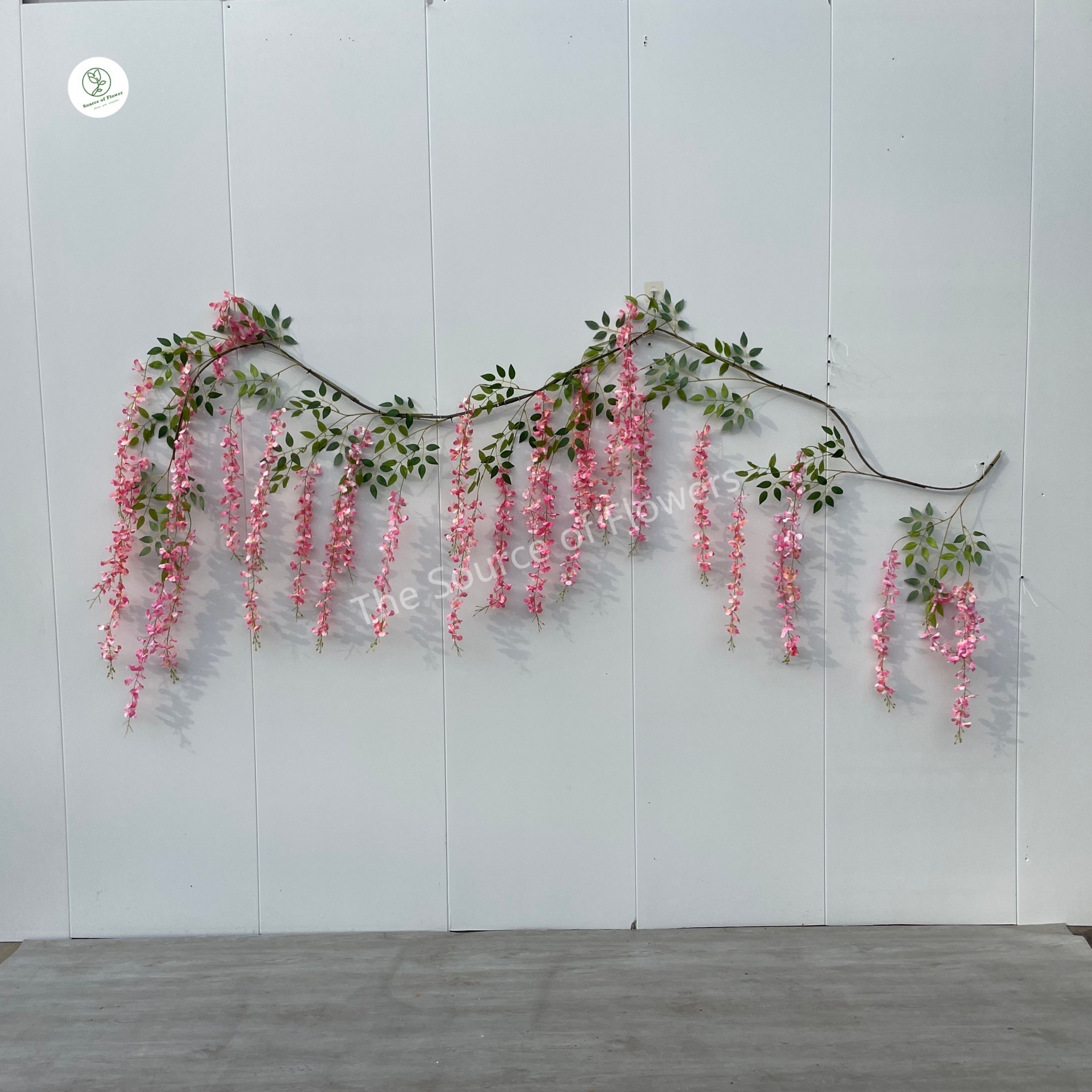 Bunga Plastik Wisteria Buatan  - Wedding Supply Factory ulasan dan harga