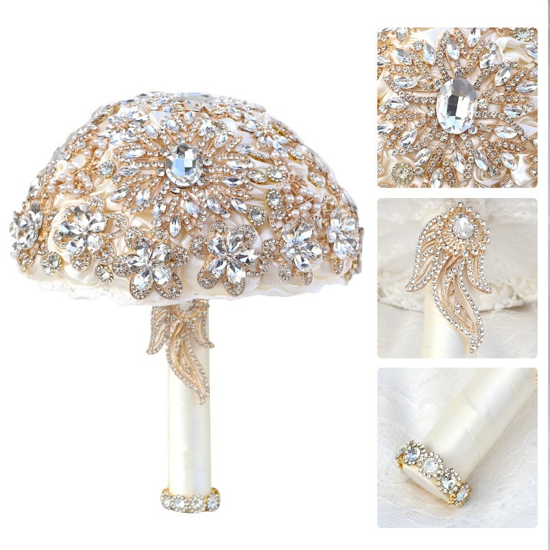 Buket Bunga Mewah Eropa Amerik - Wedding Supply Factory ulasan dan harga