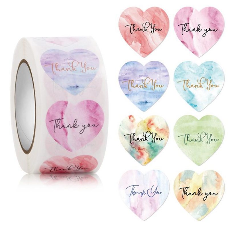 100-500 Buah Stiker Terima Kas - Wedding Supply Business ulasan dan harga