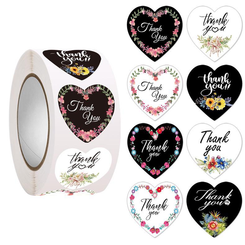 100-500 Buah Stiker Terima Kas - Wedding Supply Business ulasan dan harga