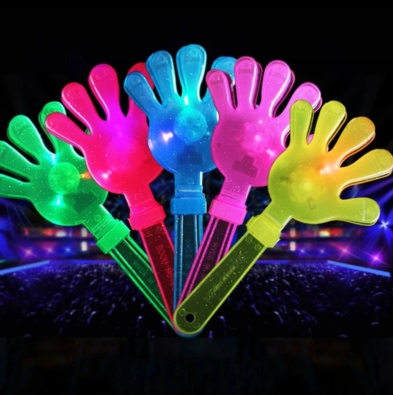 12 buah Clapper tangan menyala - Wedding Event Supply ulasan dan harga