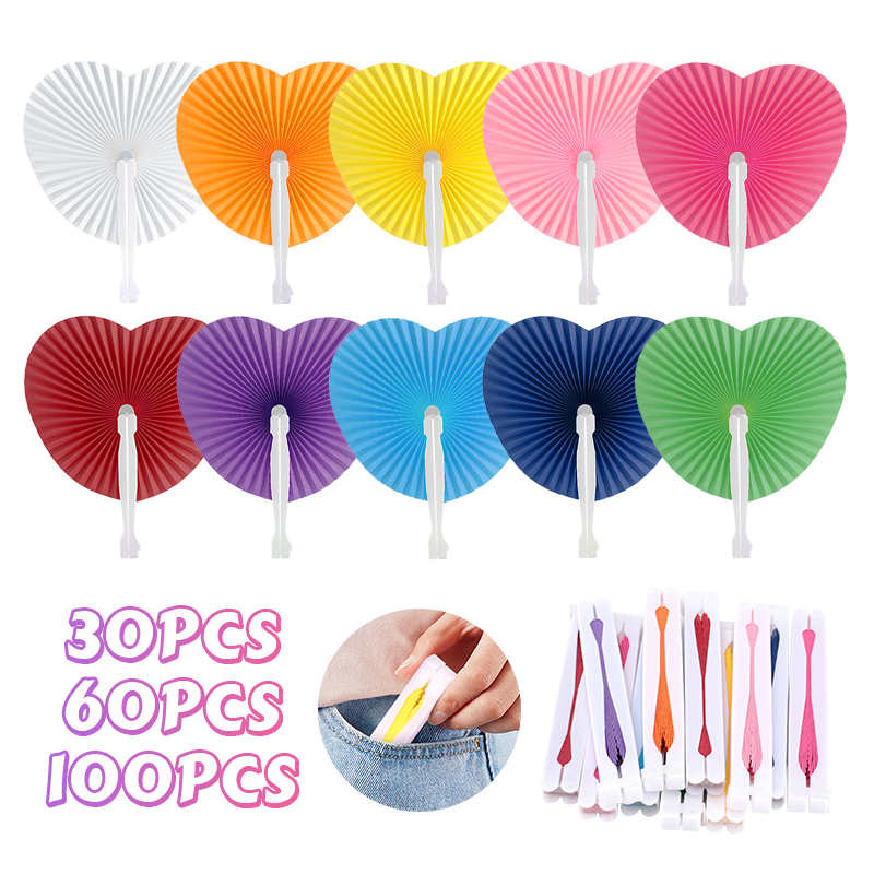 Kipas kertas lipat multiwarna  - Wedding Supply List ulasan dan harga