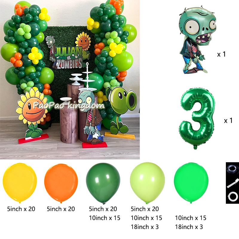 Balon Plants Vs. Zombies, Perl - Wedding Supply Kit ulasan dan harga