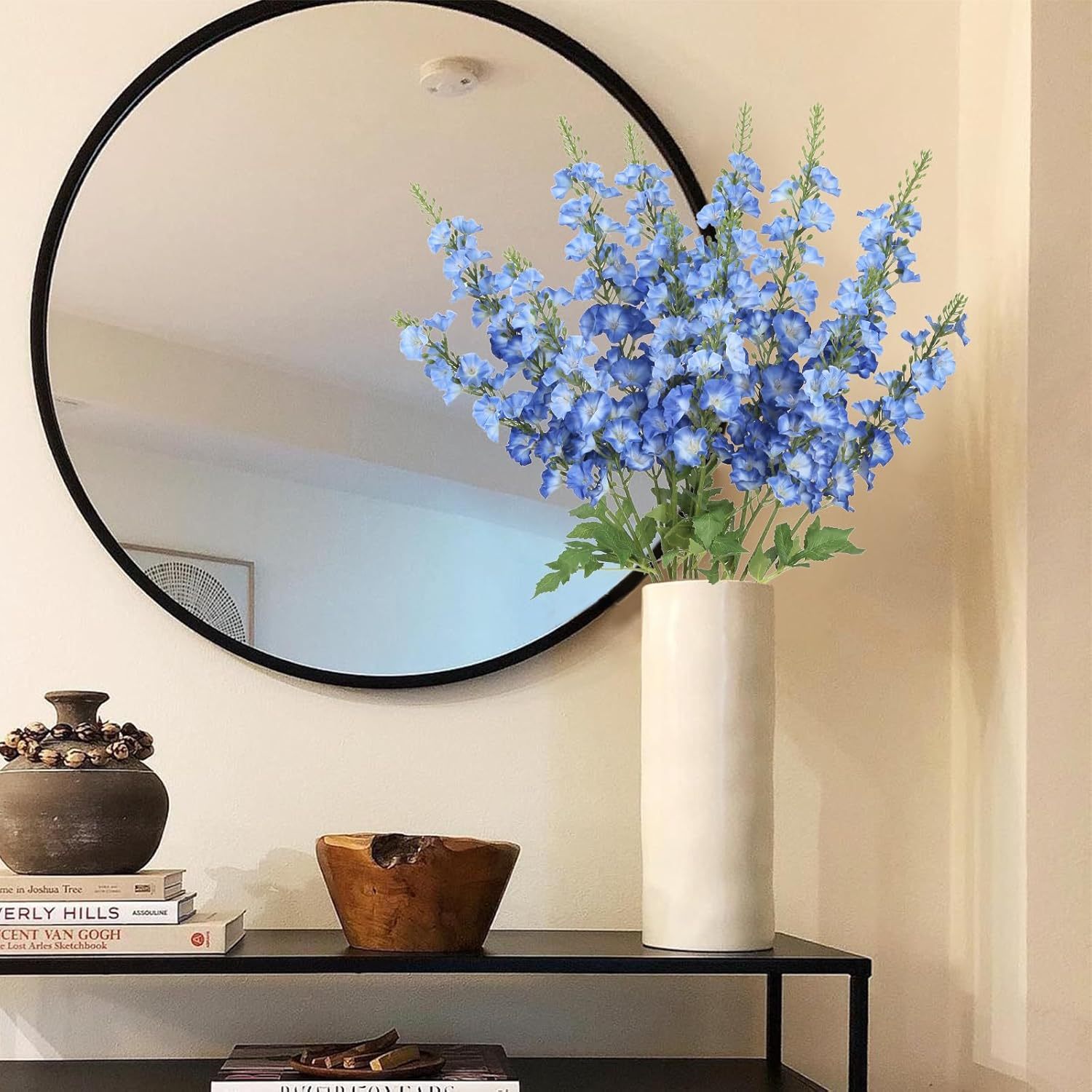 6 Paket Bunga Delphinium Buata - Centerpiece Vase Tall ulasan dan harga