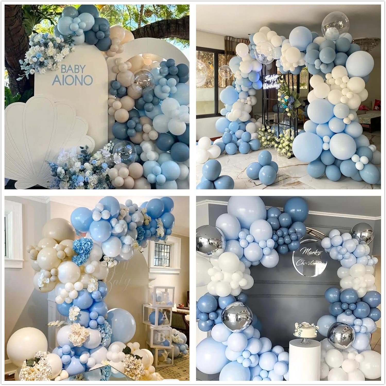 Kit Dekorasi Balon Lateks Puti - Wedding Supply Kit ulasan dan harga