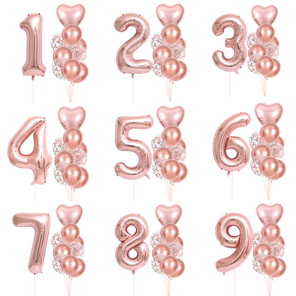 Set Balon Angka 40 Inch 0-9 Wa - Wedding Ceremony Supply ulasan dan harga