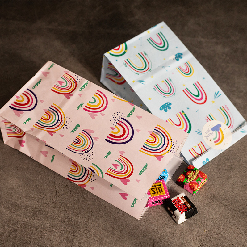 Tas kertas kecil pelangi dicet - Wedding Event Supply ulasan dan harga