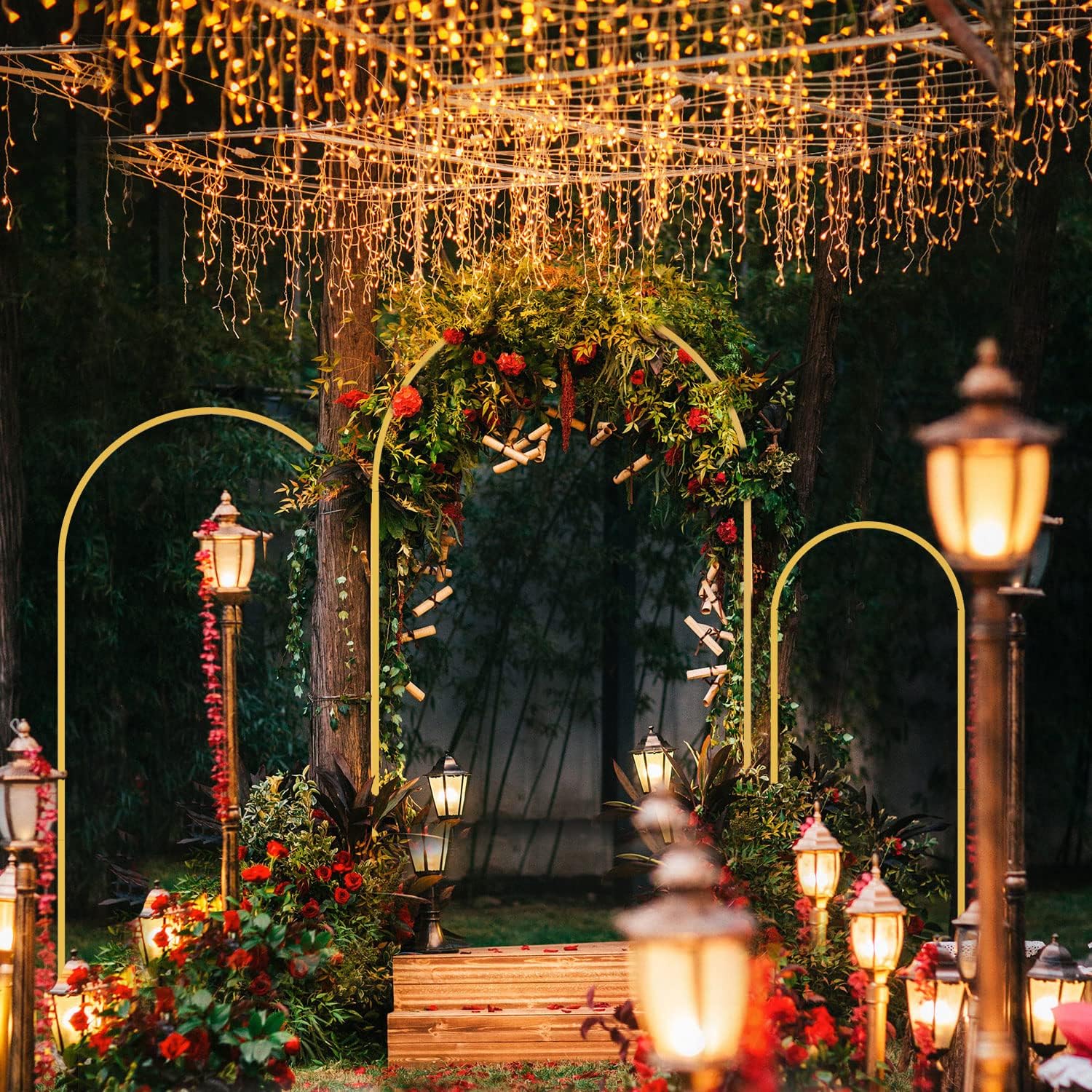 1 Buah Pita Balon Bingkai Leng - Wedding Balloon Arch ulasan dan harga