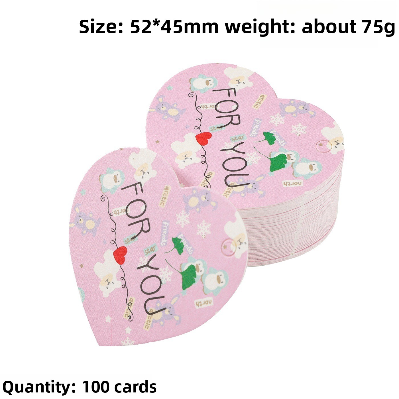 100 Buah Label Hadiah Terima K - Wedding Supply Decor ulasan dan harga