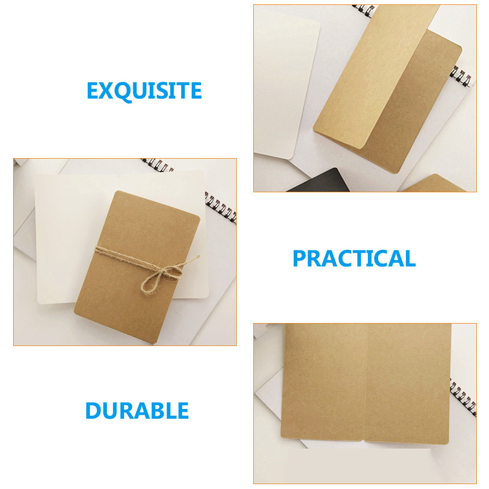 20Pcs Kartu Catatan Kosong Ber - Papercraft Supply Invitation ulasan dan harga