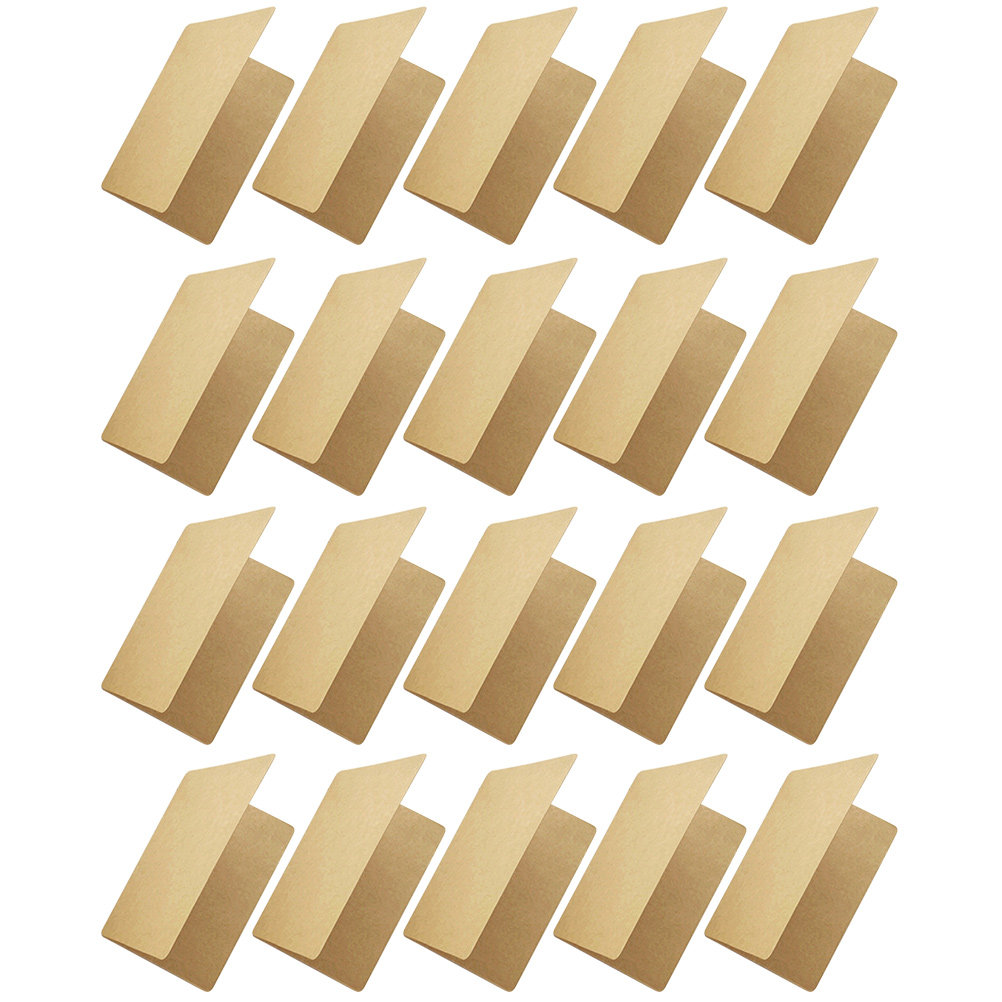 20Pcs Kartu Catatan Kosong Ber - Papercraft Supply Invitation ulasan dan harga