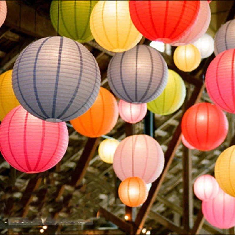 Lentera Kertas Cina Multiwarna - Wedding Event Supply ulasan dan harga