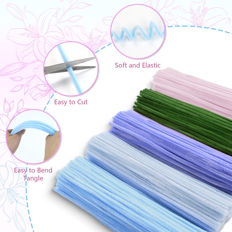 Pembersih Pipa Chenille Stems  - Wedding Supply Decor ulasan dan harga