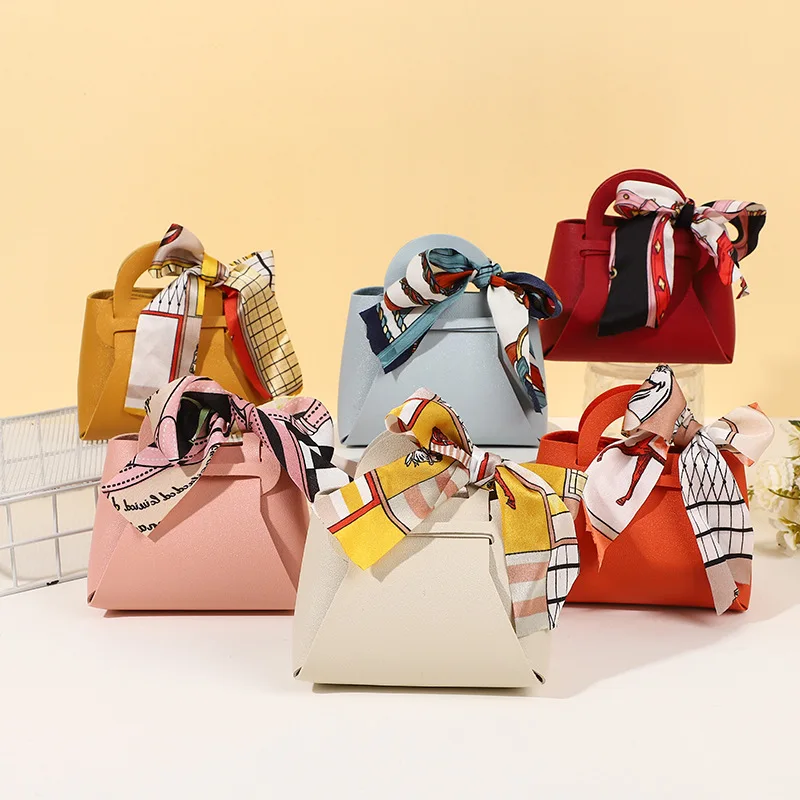 10 buah tas hadiah merah muda  - Wedding Supply List ulasan dan harga