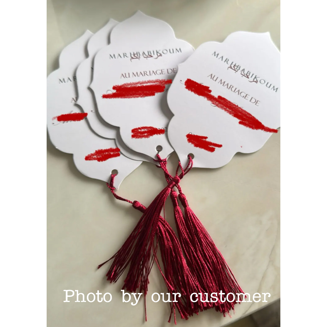 Kartu Hari Henna Kustom Undang - Wedding Supply Business ulasan dan harga