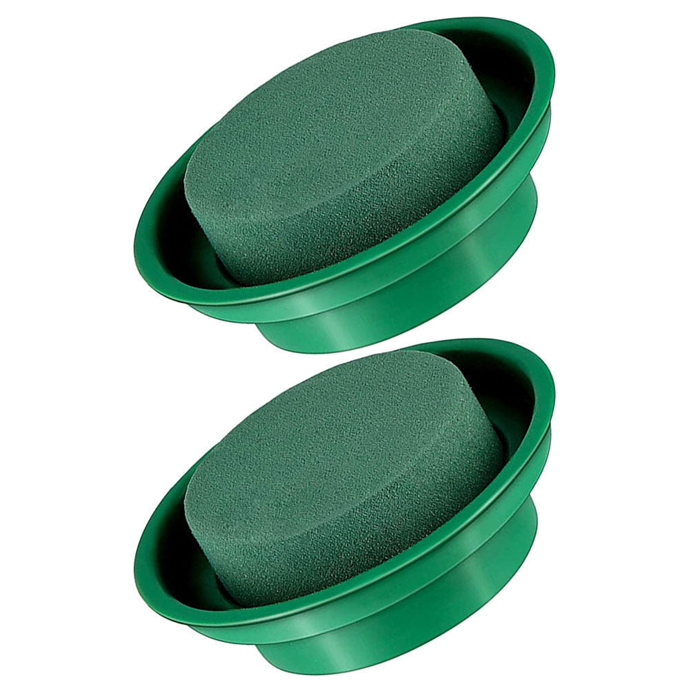 2Pcs Alas Bunga Bulat Berbahan - Wedding Supply Decor ulasan dan harga