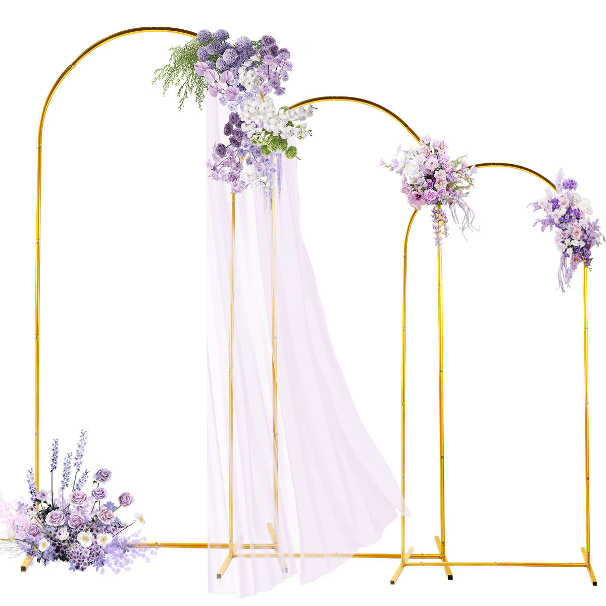 3 Paket Kit Lengkungan Logam E - Wedding Balloon Arch ulasan dan harga